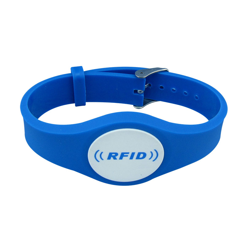 125KHZ ID 슬랩 RFID 고무 합성 수지 팔찌